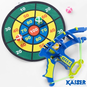 【送料無料】kaiser ターゲットシューティング/KW-633/アーチェリー 玩具 ボール 的当て 弓矢 セット スポーツトイ 子供 アーチェリーセ