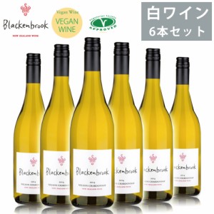 ワイン ブラッケンブルック wine 白ワイン 750ml×6 ネルソン シャルドネ 2019 6本セット シャルドネ ビーガンワイン ヴィーガン Blacken