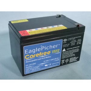 メンテナンスフリー イーグルピッチャー(EaglePicher) ディープサイクルバッテリー CF12V12DC