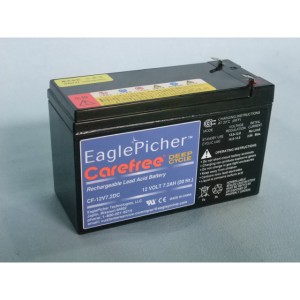 メンテナンスフリー イーグルピッチャー(EaglePicher) ディープサイクルバッテリー CF12V72DC