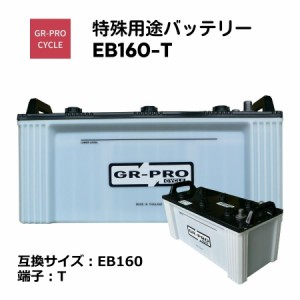 GR-PRO CYCLE 特殊用途バッテリー 交換用バッテリー 高所作業車 スイーパー スクラバー 小型電動車 BROAD EB160 EB160-T 