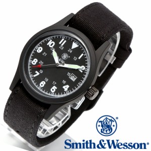 ミリタリーウォッチ 腕時計 メンズ スミス＆ウェッソン Smith & Wesson シンプル クラシック 腕時計