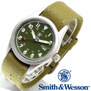 ミリタリーウォッチ 腕時計 メンズ スミス＆ウェッソン Smith & Wesson シンプル クラシック 腕時計