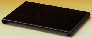 高級木製花台 クリ台 16号 (48cm) 黒檀調 華台和室 華道 園芸 床の間 内祝 新築祝 フラワースタンド 花瓶