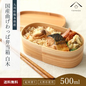 曲げわっぱ 弁当箱 まげわっぱ お弁当 国産 ランチボックス 天然杉 木製 日本製 遠足 運動会 食器 送料無料 かわいい おしゃれ オシャレ