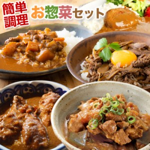 惣菜 5種類セット 和風 洋風 肉惣菜 レトルト 時短 お取り寄せ グルメ