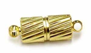 ネックレスの留め具 磁石タイプ ゴールド 1個売り パーツ ネックレスクラスプ