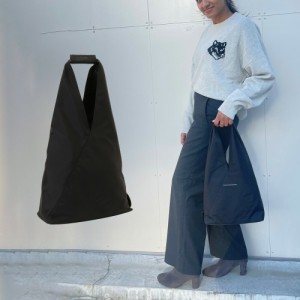 MM6 バッグ メゾンマルジェラ エムエム6 Maison Margiela FOLDABLE JAPANESE BAG トライアングル トート バッグ 折りたたみ ジャパニーズ