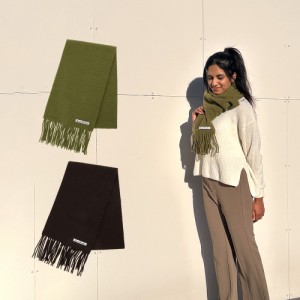 ACNE STUDIOS アクネ ストゥディオズ マフラー WOOL SCARF ウール フリンジ スカーフ レディース メンズ ユニセックス CA0283