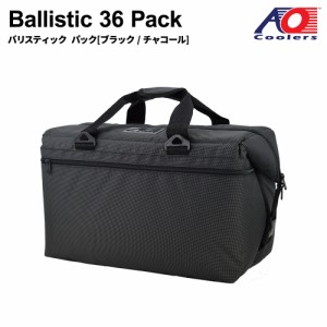 クーラーバッグ AO Coolers Ballistic Black/Charcoal エーオークーラー 36パック 並行輸入 850023202291 保冷バッグ 軽量 保冷 保温 ア