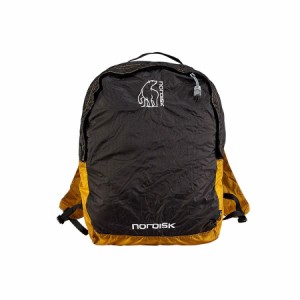 ノルディスク ニべ ポケッタブルバッグ Nordisk Nibe 12 Daypack Black/Mustard Yellow 133019 リュック バックパック バッグ 鞄 小型 並