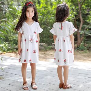 ワンピース韓国 子供服 チュール ワンピース 花刺繍 Vネック ノースリーブ 涼しいおしゃれ 夏物 お姫様 ワンピース 肌に優しい 通学 幼稚の通販はau Wowma ワウマ Beautiful Shop 商品ロットナンバー