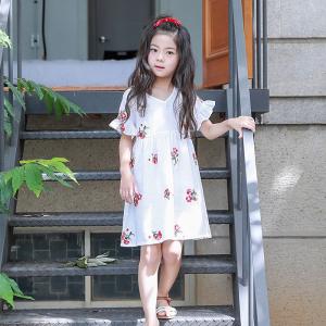 ワンピース韓国 子供服 チュール ワンピース 花刺繍 Vネック ノースリーブ 涼しいおしゃれ 夏物 お姫様 ワンピース 肌に優しい 通学 幼稚の通販はau Wowma ワウマ Beautiful Shop 商品ロットナンバー