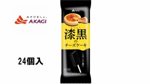 赤城乳業　漆黒のチーズケーキアイス【70ml×24本】　アイスクリーム　送料無料（北海道・九州は除く沖縄・離島発送不可）