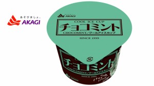 赤城乳業　チョコミントカップ　150ｍｌ×24個入　アイスクリーム　送料無料（北海道・九州は除く沖縄・離島発送不可）