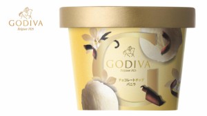 GODIVA　チョコレートチップバニラ　90ｍｌ×12個入　アイスクリーム