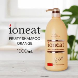 イオニート フルーティー エキストラ シャンプー オレンジ 1000mL バン インターナショナル ioneat 無添加 低刺激 美容室専売シャンプー 