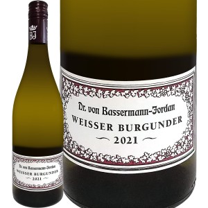 Dr.Von. バッサーマン・ヨルダン　ヴァイスブルグンダー　2021【ドイツ】【白ワイン】【750ml】【ミディアムボディ】【辛口】