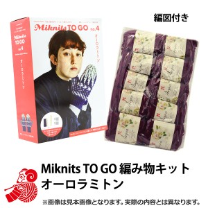 2022年 福袋 『編み物キット Miknits TO GO オーロラミトン + エアリーナ10玉 6,380円+税』