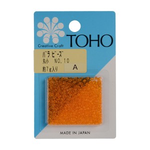 ビーズ 『バラビーズ 丸小 No.10』 TOHO BEADS トーホービーズ