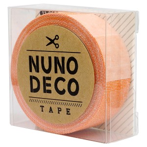 お名前ラベルシール 『NUNO DECO TAPE (ヌノデコテープ) みかん 11-868』 KAWAGUCHI カワグチ 河口