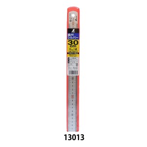 製図用品 『ステンレス直定規 30cm SHW13013』 シンワ