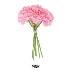 造花 シルクフラワー 『ローズの束×6 ピンク』