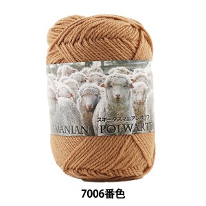 秋冬毛糸 『SKI TASMANIAN POLWARTH (スキータスマニアンポロワーズ) 7006番色』 SKIYARN スキーヤーン