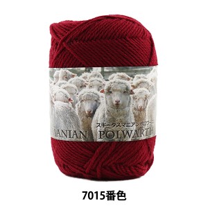 秋冬毛糸 『SKI TASMANIAN POLWARTH (スキータスマニアンポロワーズ) 7015番色』 SKIYARN スキーヤーン