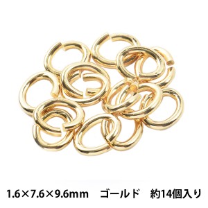 手芸金具 『Cカン ゴールド 1.6×7.6×9.6mm』