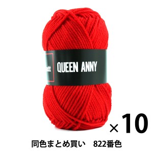 【10玉セット】毛糸 『QUEEN ANNY(クイーンアニー) 822番色』 Puppy パピー【まとめ買い・大口】