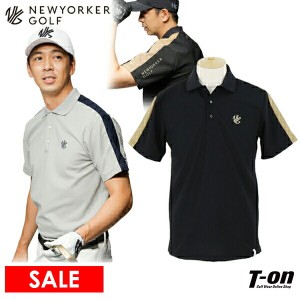 【40％OFFセール】ポロシャツ メンズ ニューヨーカーゴルフ NEWYORKER GOLF  ゴルフウェア 13-63-6602 OFF