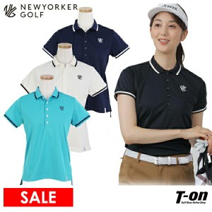 【SALE】ポロシャツ レディース ニューヨーカーゴルフ NEWYORKER GOLF  ゴルフウェア 33-85-6600 OFF