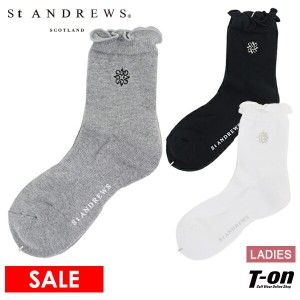 【30％OFFセール】ソックス レディース セントアンドリュース St ANDREWS  ゴルフ 042-3286856