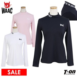 【30％OFFセール】ハイネックシャツ レディース ワック WAAC 日本正規品  ゴルフウェア 072234053