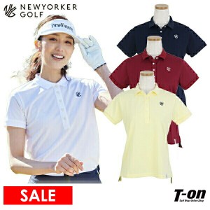【SALE】ポロシャツ レディース ニューヨーカーゴルフ NEWYORKER GOLF ゴルフウェア 33-85-5600 OFF