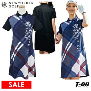 【SALE】ワンピース レディース ニューヨーカーゴルフ NEWYORKER GOLF ゴルフウェア 33-86-5602 OFF