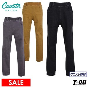 【30％OFFセール】ロングパンツ メンズ クアルトユナイテッド エッジ CUARTO UNITED EDGE  ゴルフウェア a0195men-e