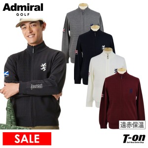 【30％OFFセール】ブルゾン メンズ アドミラルゴルフ Admiral Golf 日本正規品  ゴルフウェア adma374