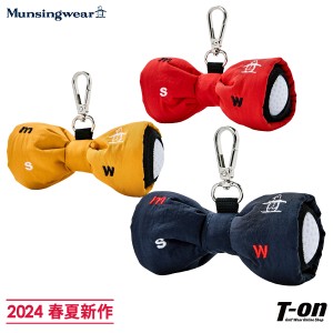 【メール便対応】ボールケース レディース マンシングウェア Munsingwear 2024 春夏 新作 ゴルフ mqcxjx61