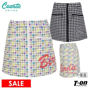 【30％OFFセール】スカート レディース クアルトユナイテッド Cuarto UNITED  ゴルフウェア n5086