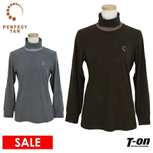 【50％OFFセール】ハイネックシャツ レディース パーフェクトタン PERFECT TAN  ゴルフウェア pt2-fw-c004