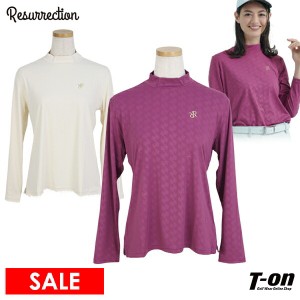 【30％OFFセール】ハイネックシャツ レディース レザレクション Resurrection  ゴルフウェア rlw-in01
