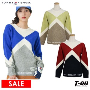 【30％OFFセール】セーター レディース トミー ヒルフィガー ゴルフ TOMMY HILFIGER GOLF 日本正規品  ゴルフウェア thla378