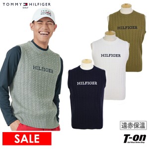 【30％OFFセール】ベスト メンズ トミー ヒルフィガー ゴルフ TOMMY HILFIGER GOLF 日本正規品  ゴルフウェア thma354