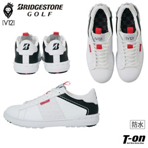 【送料無料】シューズ メンズ レディース V12 ゴルフ ヴィ・トゥエルブ×ブリヂストンゴルフ BRIDGESTONE GOLF   ゴルフ v122321-sn01