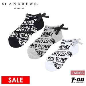 【30％OFFセール】ソックス レディース セントアンドリュース St ANDREWS  ゴルフ 042-3986252