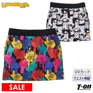 【40％OFFセール】スカート レディース ラウドマウス ゴルフ LOUDMOUTH GOLF 日本正規品 日本規格  ゴルフウェア 773-350