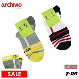 【30％OFFセール】ソックス レディース アルチビオ archivio  ゴルフ a310904