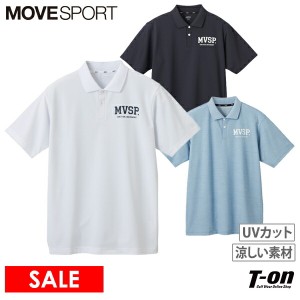 【ポイント10倍】【30％OFFセール】ポロシャツ メンズ ムーブスポーツ MOVESPORT  ゴルフウェア dmmwja70